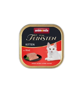 Animonda Vom Feinsten cat Kitten hovädzie bal. 16 x 100 g